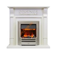 Электрокамин Dimplex Venice с очагом Chesford фактурный белый