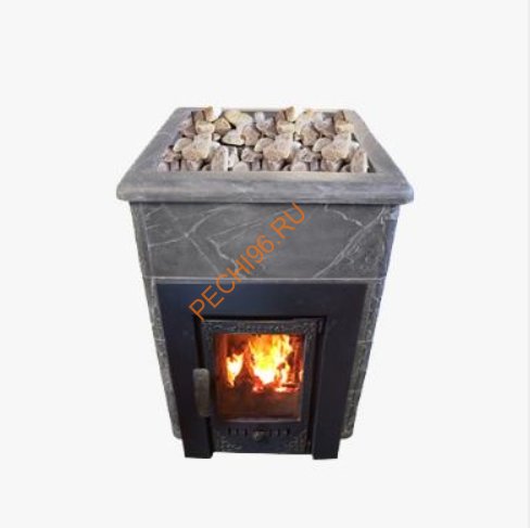 Печь-камин банная Викинг 15 талькомагнезит