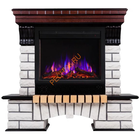 Электрокамин RealFlame COUNTRY 25,5 с очагом Saphir 25,5