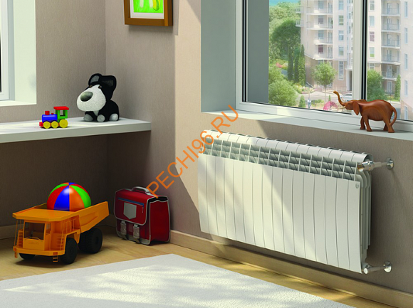 Радиатор биметаллический Royal Thermo BiLiner 500 Bianco Traffico 8с