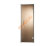Дверь стеклянная Grandis GS 8х21-МB-S-Si коробка алюминий Silver, ручка Абаш