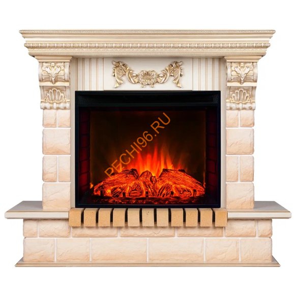 Электрокамин RealFlame Gracia 25,5/24 c очагом Evrika 25,5 LED