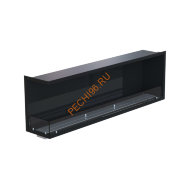 Биокамин угловой 1700х500х300 мм, стекло, стемалит