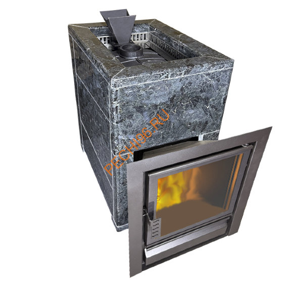 Чугунная банная печь Verona 18 ЗК Пироксенит