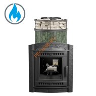 Печь банная Атмосфера L Змеевик ламель+сетка, с горелкой