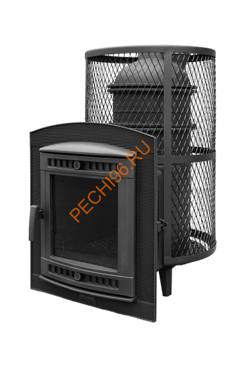 Печь банная Атмосфера L сетка нержавеющая сталь &mdash; 