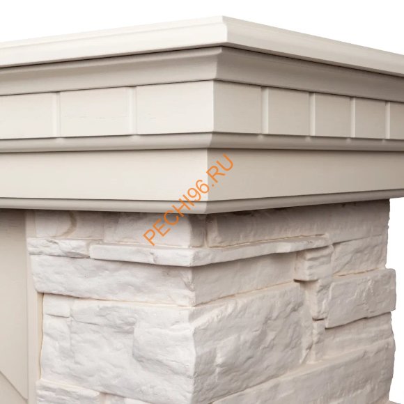 Электрокамин RealFlame Elford WT с очагом Majestic Lux BL