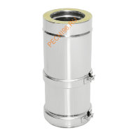 Сэндвич-труба Телескоп L300-450 ТиС Стандарт, нержавейка AISI 304/304, D200/300 мм