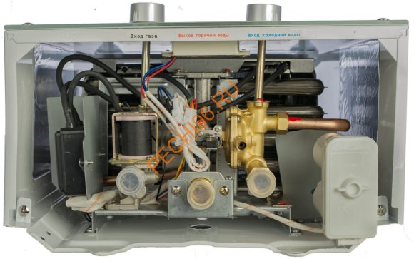 Газовая колонка Zanussi GWH 10 Fonte Glass Paradiso