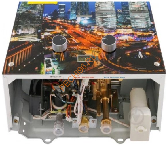 Газовая колонка Zanussi GWH 10 Fonte Glass Metropoli