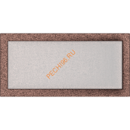 Вентиляционная решетка Kratki 45М 220х450 мм латунь