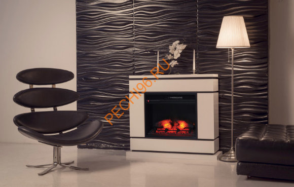 Электрокамин RealFlame Vega 24 WT с очагом Kendal 24