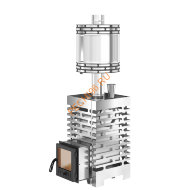 Печь банная ASTON 16С INOX с баком на трубе 50л, D115 (AISI 439) круглый