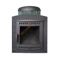 Печь банная Атмосфера L ламели Змеевик наборный