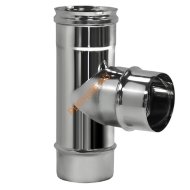 Тройник ВУЛКАН VHG 90°, нержавейка AISI 321, d 450 мм Тройник ВУЛКАН VHG 90°, нержавейка AISI 321, d 450 мм