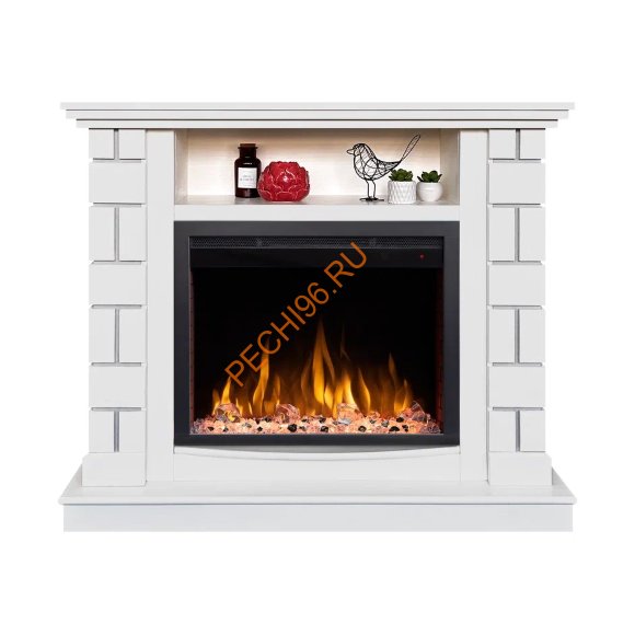 Электрокамин RealFlame EDWARD 25,5 WT с очагом Saphir 25,5