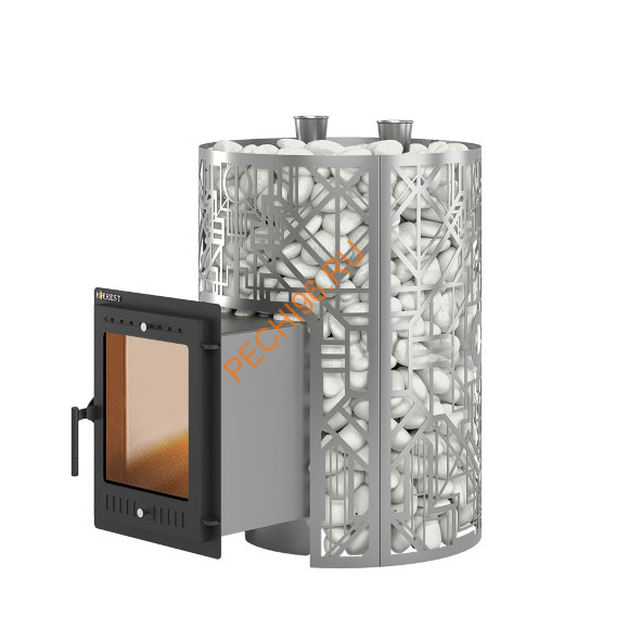 Печь банная Эверест Steam Master GALAXY 30 INOX (320М), в сетке