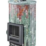 Печь банная Ферингер Уют 18 ПФ Змеевик+Россо Леванте