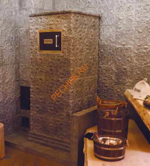 Печь банная газовая RT-50RV 310S Талькомагнезит Скала с прямыми углами