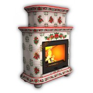 Печь-камин КимрПечь Прованс угловой двухъярусный Маки