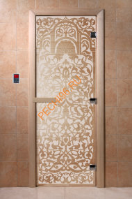 Дверь стеклянная DoorWood «Флоренция прозрачная», 2000х700 мм