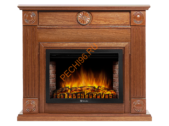 Электрокамин Electrolux Sphere Plus EFP/P-3320RLS с порталом Firelight Frame 30U угловой, дуб