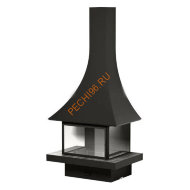 Камин Bordelet JULIETTA 985, пристенный со стеклом