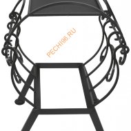 Подставка под печь отопительную Везувий АОГТ 02 кованая