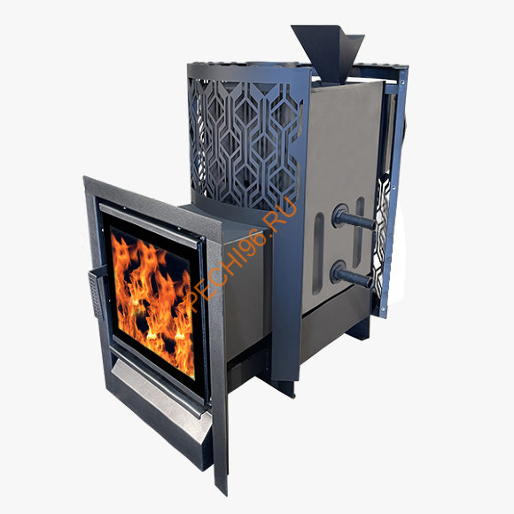 Печь-камин банная Березка Народная 16 ЗК Печь-камин банная Березка Народная 16 ЗК