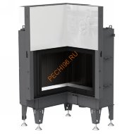 Каминная топка BeF Flat V4L, рамка черная