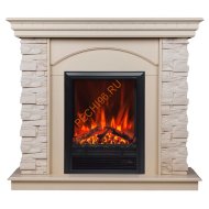 Электрокамин RealFlame Elford WT с очагом Eugene