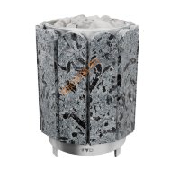 Электрическая печь Премьера 9 кВт серпентинит Премиум