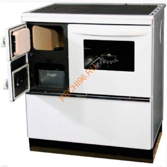 Стальная печь-плита Thorma OKONOM75/FIKO DELUXE белая Стальная печь-плита Thorma OKONOM75/FIKO DELUXE белая