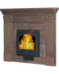 Портал для банной печи LK КОЛОННА коричневый