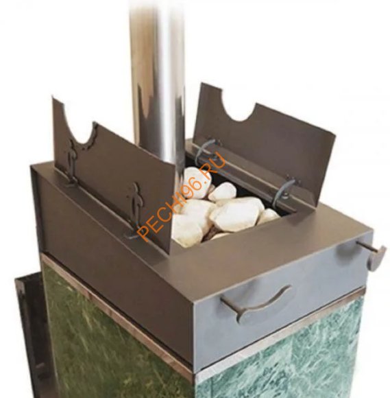 Печь банная нержавеющая сталь Калита Русский пар змеевик