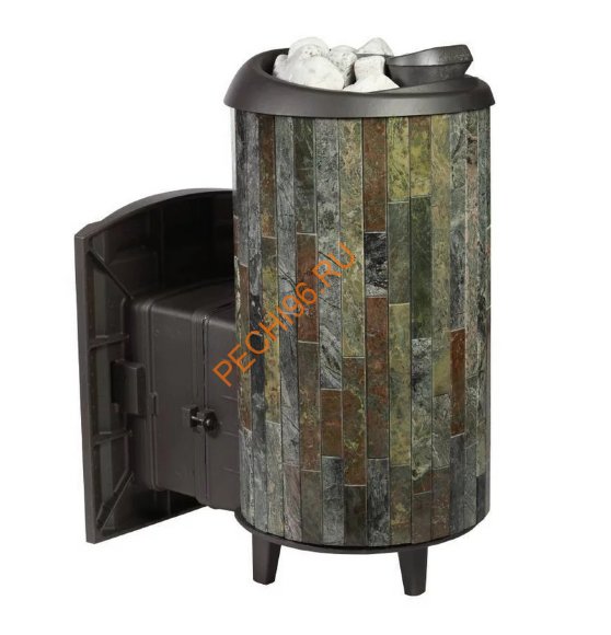 Печь банная Атмосфера L ламели Жадеит наборный