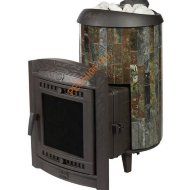 Печь банная Атмосфера L ламели Жадеит наборный