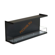 Биокамин фронтальный 1400х500х300 мм, стекло