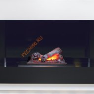 Электрокамин Dimplex Cube с очагом Cassette 400 NH белый с черным
