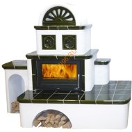 Печь-камин ABX Oxford стальная вставка