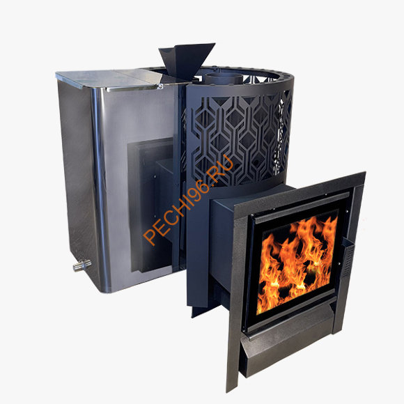 Печь-камин банная Березка Народная 16 ЗК