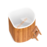 Купель композитная Polarspa CORNER 160 термобереза светлая