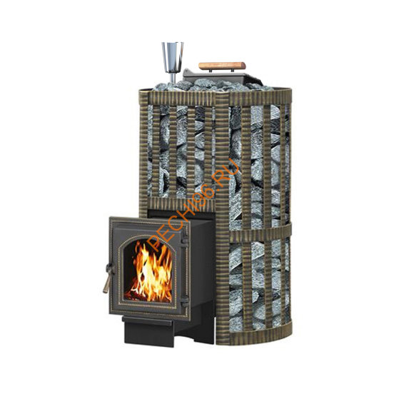 Печь банная Везувий Ураган Ковка 28 (270)