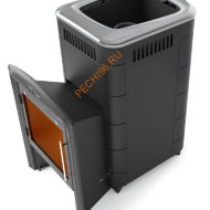 Печь банная ТМФ Тунгуска Cast Витра антрацит