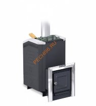 Печь банная Ермак 16 Стандарт с закрытой каменкой Печь банная Ермак 16 Стандарт с закрытой каменкой