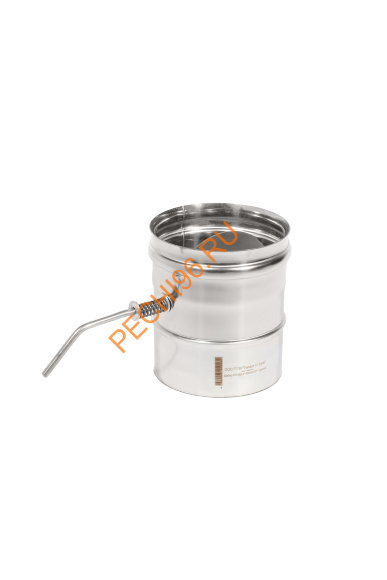 Шибер-задвижка ТиС Стандарт, нержавейка AISI 304, D115 мм