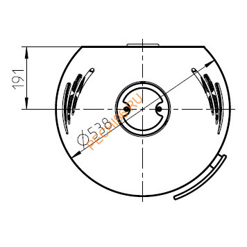 Керамическая печь-камин Thorma ANDORRA Ceramic Standard белая