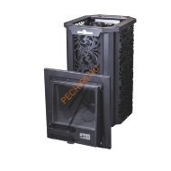 Печь банная Сталь-Мастер HARD 30М 2025 Хохлома Панорама