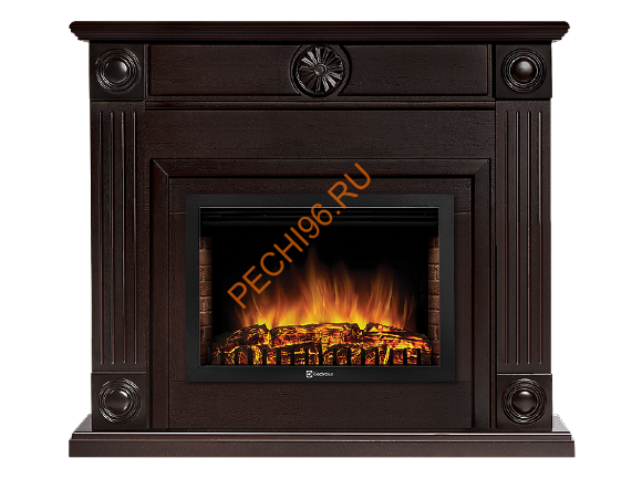 Электрокамин Electrolux Sphere Plus EFP/P-3320RLS с порталом Firelight Frame 30, венге