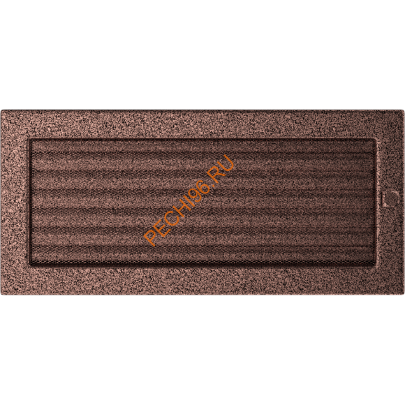 Вентиляционная решетка Kratki 37МХ 170х370 мм латунь